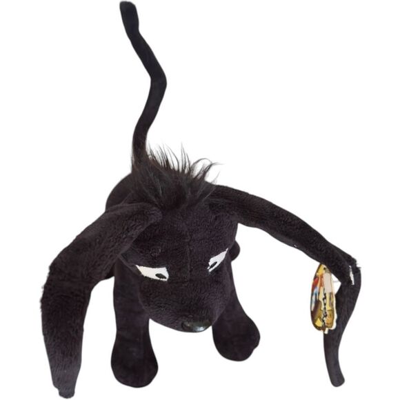Neopets Black Shadow Gelert Plush Stuffed Animal Toy. - Picture 2 of 8